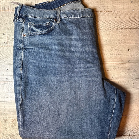 Old Navy Jeans Button-Fly High-Waisted O.G. Straight Cut-Off Size 26 - Picture 15 of 16